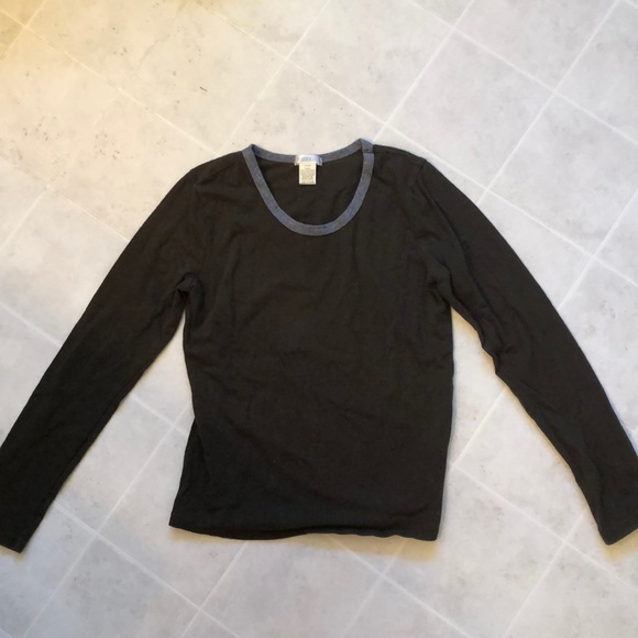 Olive green long sleeve shirt - Picture 1 of 4